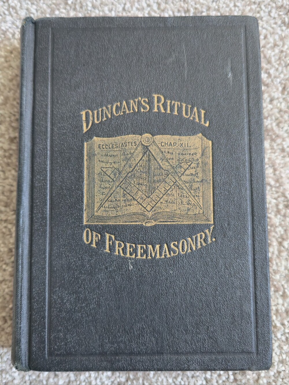 Duncan's Ritual of Free Masonry 3rd Edition